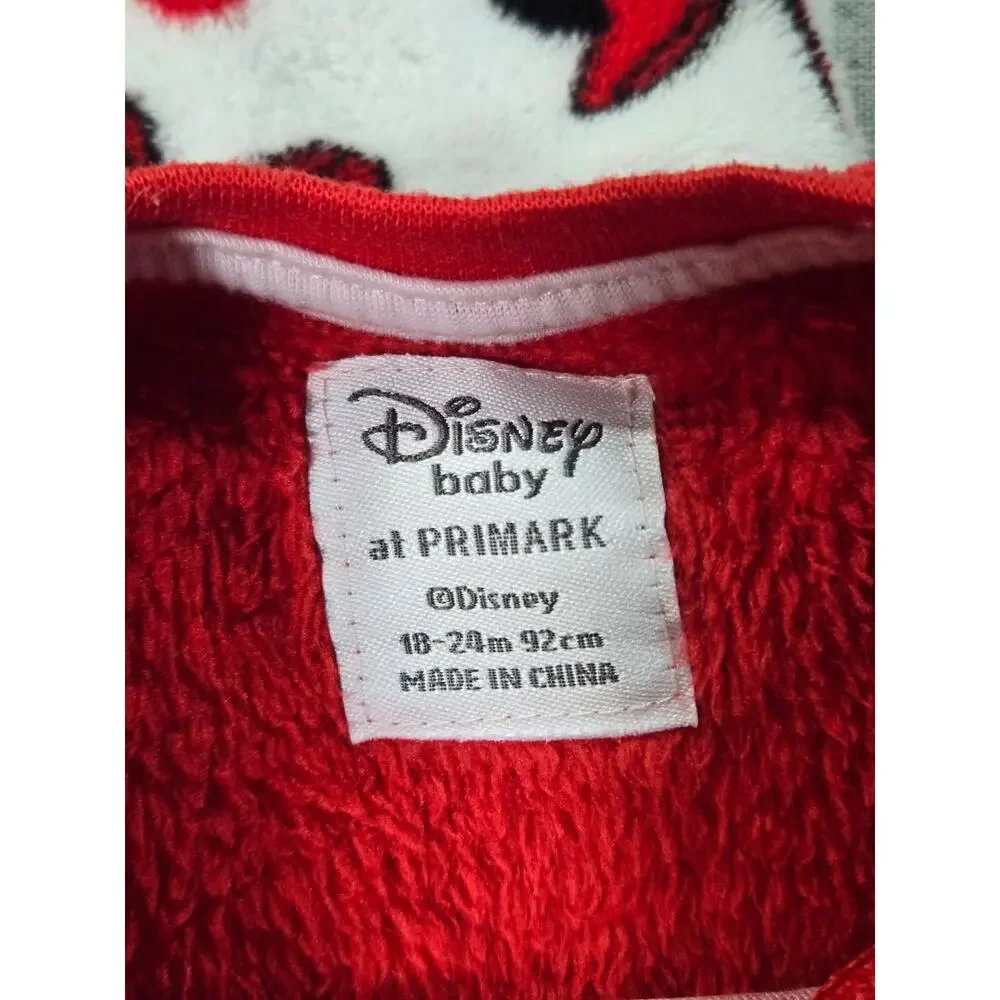 Disney Minnie Mouse Carters Christmas Pajamas Girls Toddler 18-24M Holiday Lot